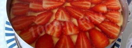 торт-мусс клубника с шампанским. Шаг 20