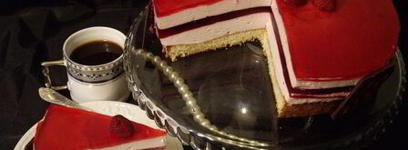 торт-мусс клюква. Шаг 2