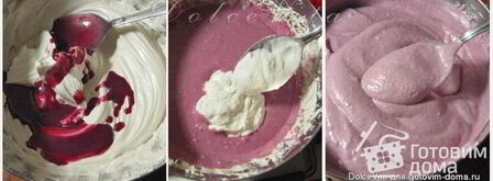 торт-мусс с черной смородиной. Шаг 12