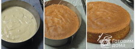 торт-мусс с черной смородиной. Шаг 8