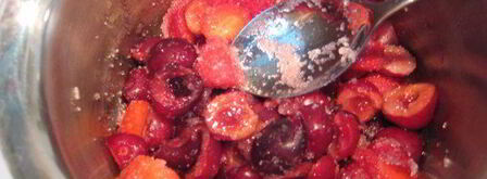 торт-мусс сад с черешней. Шаг 5