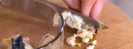 цукини, фаршированные муссом из артишоков. Шаг 3