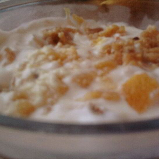 Рецепт творожно-апельсиновыый мусс с меренгой и апельсинами