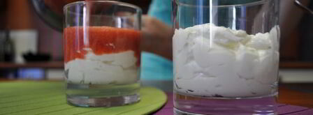 творожно-клубничный мусс. Шаг 5