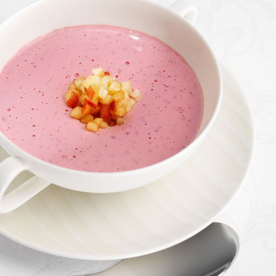 Рецепт творожно-ягодный мусс