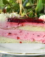 Творожный мусс для торта