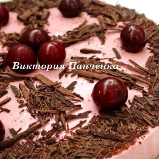 Рецепт вишнево-шоколадный торт-мусс