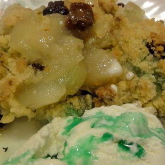 Рецепт мятный крамбль