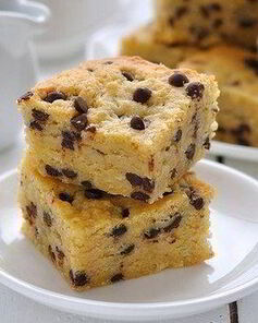 Овсяные Блонди с медом и шоколадными каплями