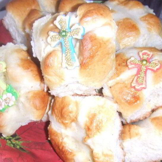 Рецепт булочки пасхальные