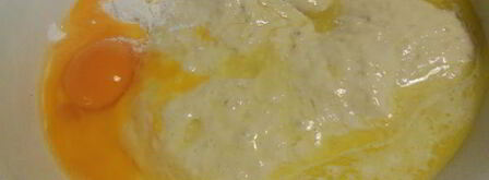 двуцветный кулич. Шаг 2