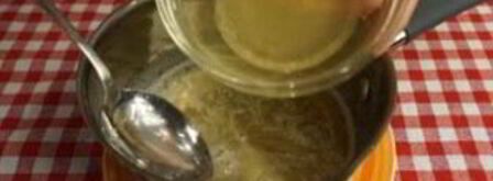 глазурь для кулича. Шаг 2