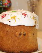 Кулич из венского теста