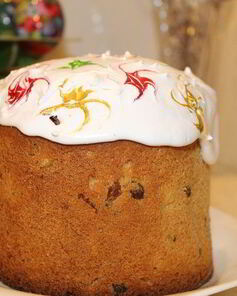 Кулич из венского теста