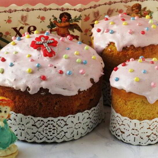 Рецепт кулич на александрийском тесте с кардамоном