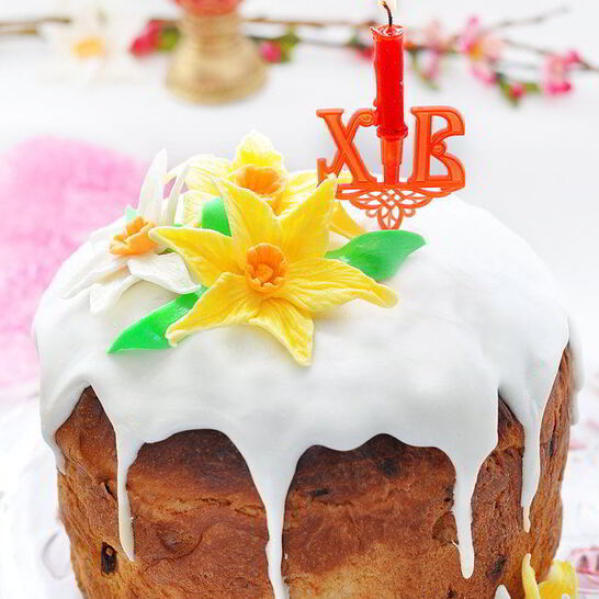 Рецепт кулич на желтках и топленом масле