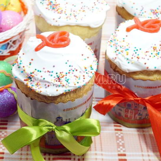 Рецепт кулич с изюмом