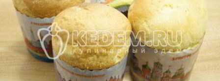 кулич с изюмом. Шаг 10