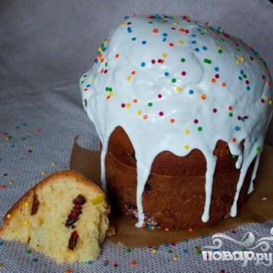 Рецепт кулич с шафраном