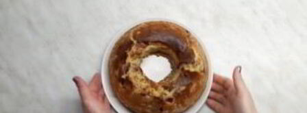 кулич с вишней и клюквой. Шаг 4