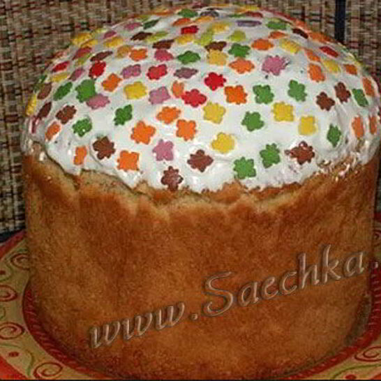 Рецепт кулич в мультиварке