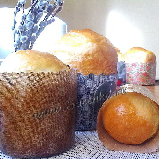 Рецепт кулич заварной