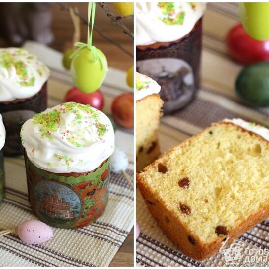 Рецепт легкий и очень нежный пасхальный кулич