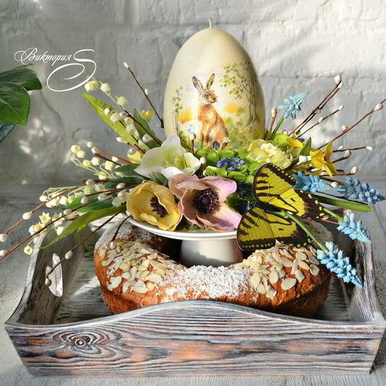 Рецепт миндальный пасхальный кулич