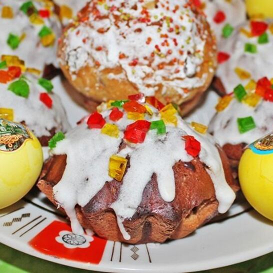 Рецепт молочная глазурь на кулич