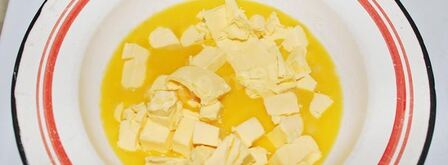 молочная глазурь на кулич. Шаг 2