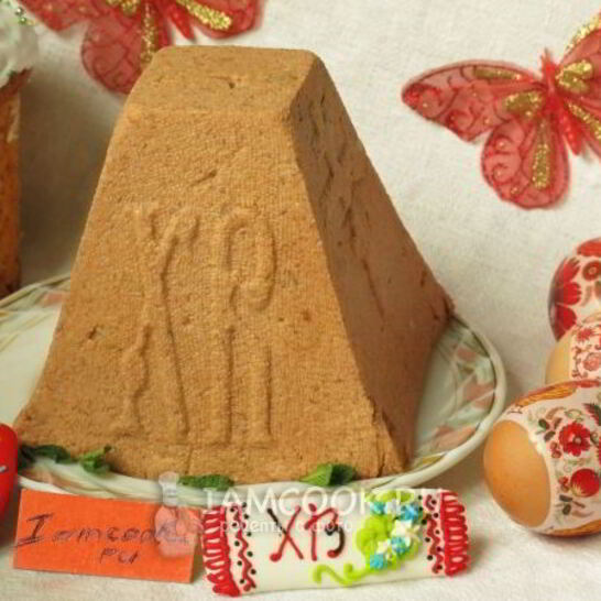 Рецепт пасха из ряженки