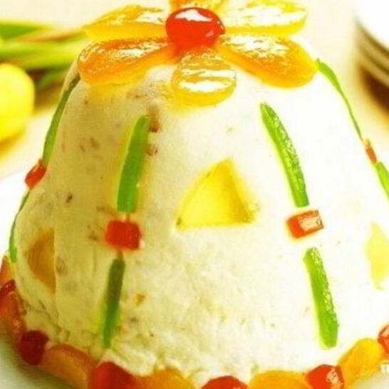 Рецепт пасха с миндалем и изюмом