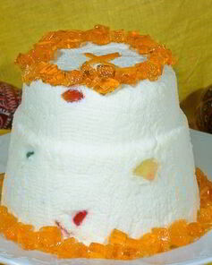 Пасха со сливками и цукатами