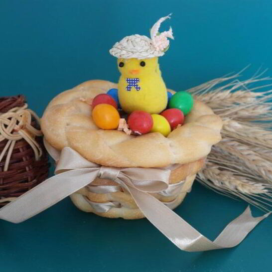 Рецепт пасхальная корзинка