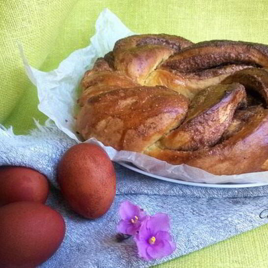 Рецепт пасхальная плетенка