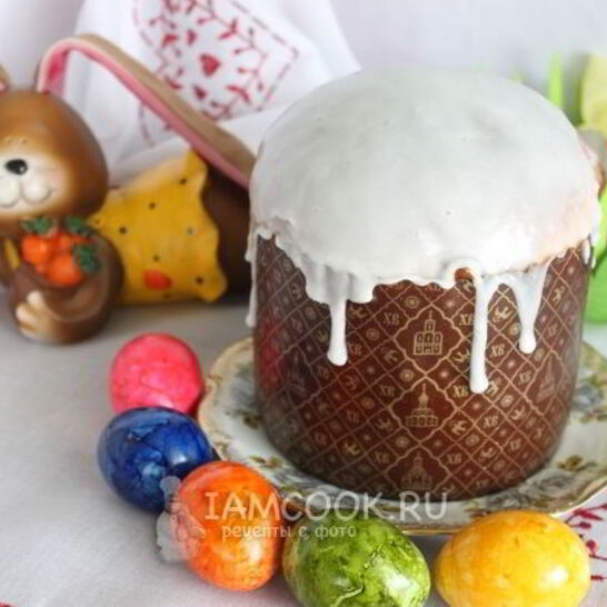 Рецепт пасхальный кулич на сгущенном молоке