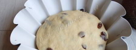 пасхальный кулич на сгущенном молоке. Шаг 12