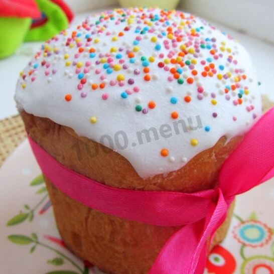 Рецепт пасхальный кулич творожный с творогом