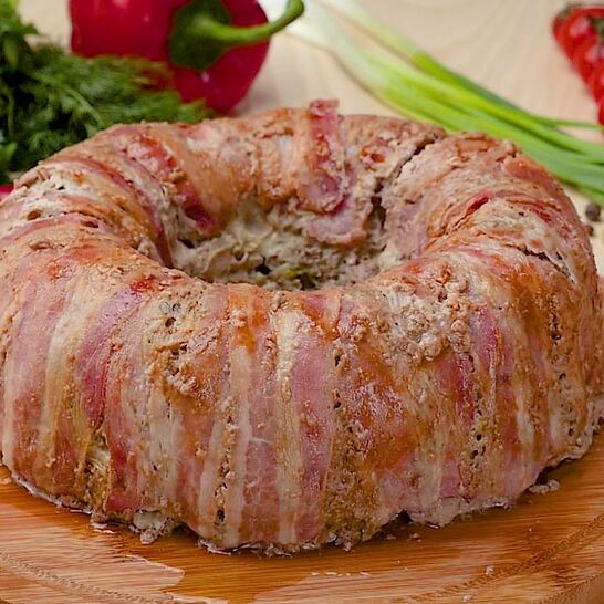 Рецепт пасхальный мясной хлебец