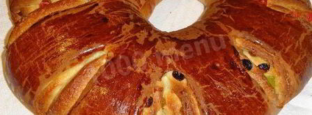 пасхальный венок цветок. Шаг 4