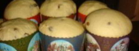 пасхальные куличи с изюмом. Шаг 5