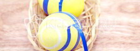 пасхальные яйца полосатики. Шаг 4