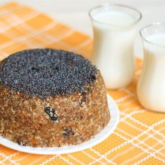 Рецепт растительный кулич