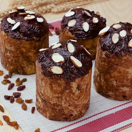 Рецепт шоколадный кулич