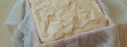 творожная пасха с вареной сгущенкой. Шаг 6