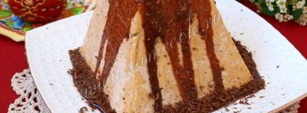 творожная пасха с вареной сгущенкой. Шаг 7