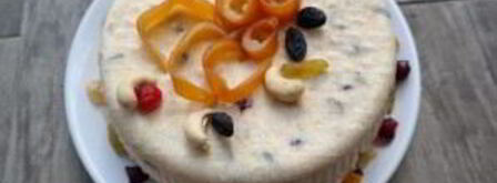 творожный кулич на пасху без выпечки. Шаг 4