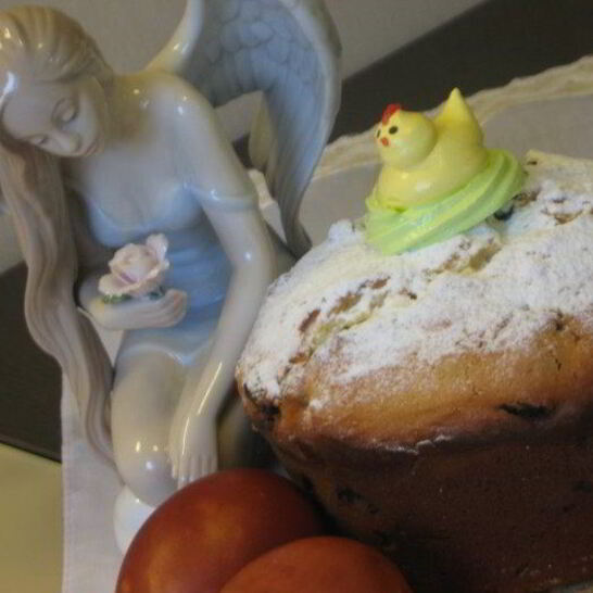 Рецепт творожный кулич на соде