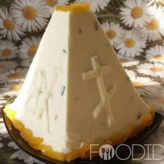 Рецепт заварная пасха