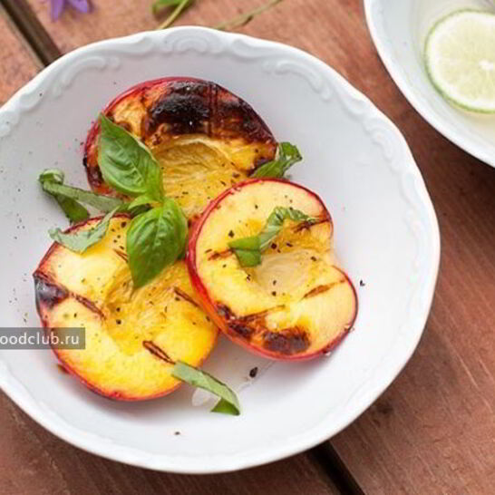 Рецепт персики на гриле